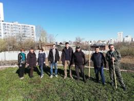 На общегородском субботнике