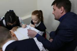 Юные посетители выставки
